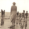 Vakantiekolonie aan zee, foto Willy Kessels archief Kind en Gezin 